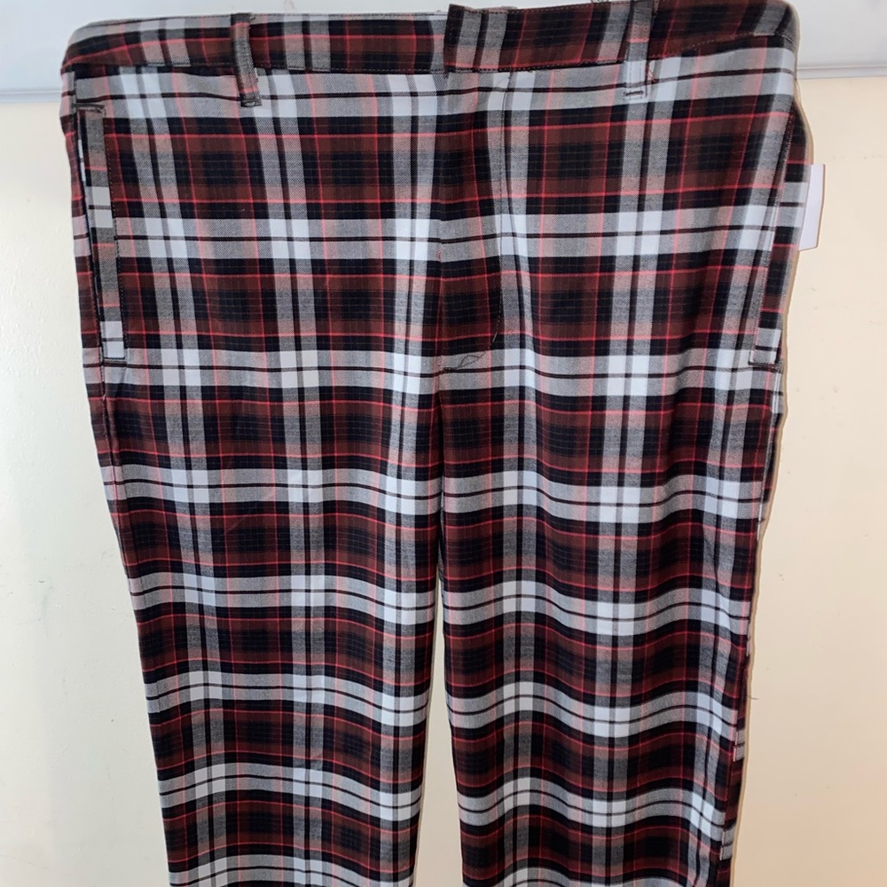 Men’s urban outfitters plaid Skate pants size 34